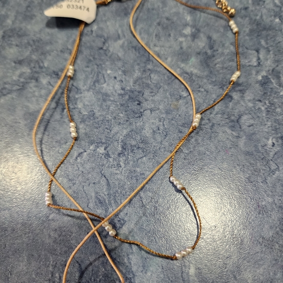 NWT Free People Lagoons Layered Necklace - Picture 6 of 7